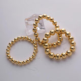 Youthway Golden Copper Bead Bracelet Wedding Jewelry Women