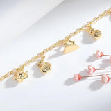 Temperament 18K Plated Irregular Shape Bracelet Women's Jewelry