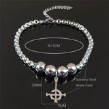 Ghost BC Nameless Steel Bracelet Ghoul Band Pope Symbol