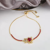 Teddy Bear Cz Crystal Bracelet for Women