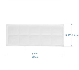 100pcs Transparent Chain Protect Self-Stick Plastic Bags for Necklace Packaging