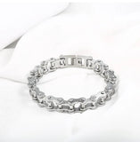 12mm Bicycle Chain Bracelets For Men Women Stainless Steel Bangles