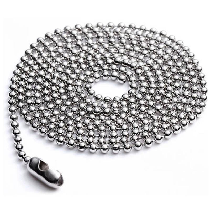 10Pcs Stainless Steel Bulk Ball Bead Chains For DIY Jewelry