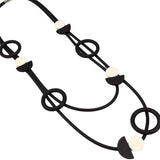 Wood Jewelry Choker Necklaces Women Silicone Necklace