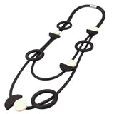 Wood Jewelry Choker Necklaces Women Silicone Necklace