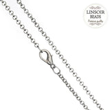 3mm Antique Bronze/Silver/Gold Long Link Necklace Chains Bulk