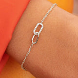 925 Silver Mariquesa Crown Zircon Bracelet Women Jewelry
