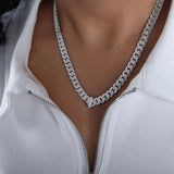 Metal Thick Necklace Watch Chain Jewelry Girlfriends Couple Jewelry
