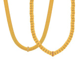 Metal Thick Necklace Watch Chain Jewelry Girlfriends Couple Jewelry