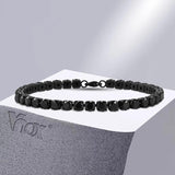 5mm Tennis Chain Bracelet, Stainless Steel Wristband, Classic Unisex