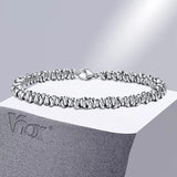 Twisted Stainless Steel Bracelets For Women Men, Stylish Wristband