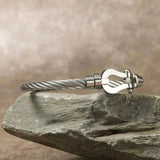 Horseshoe Bracelet Magnet Clasp Stainless Knot Chain Braided Couple Jewelry