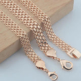 585 Rose Women Bracelet Wristband Weaving Jewelry Men