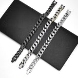 Cuban Hip Hop Bracelet Chain Men's Stainless Steel Vintage Jewelry