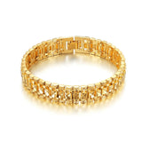 Punk Bracelet 8/12MM Chunky Hand Chain Wristband Bracelets Bangle For Men Women