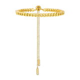 Men's Stainless Steel 3mm Franco Chain Bracelet