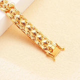 Customizable 18k Plated Cuban Chain Bracelet