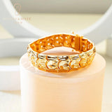 Customizable 18k Plated Cuban Chain Bracelet