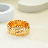 Men's 24K Plated Fine Bridal Bracelet Bangles