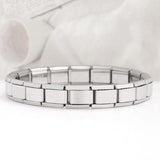 Hot Selling 9mm Italian Elastic Mix and Match Charm Bracelet Stainless Steel