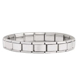 Hot Selling 9mm Italian Elastic Mix and Match Charm Bracelet Stainless Steel