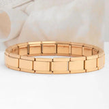 Hot Selling 9mm Italian Elastic Mix and Match Charm Bracelet Stainless Steel