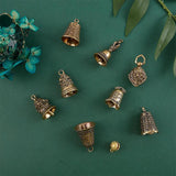 Mini Copper Brass Bell Keychain