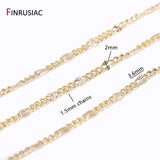 14K Plated Brass Sunflower Chains for DIY Jewelry Making Supplies