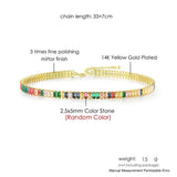 Tennis CZ Choker Necklace Crystal Iced Out Zirconia Collar Short Chain
