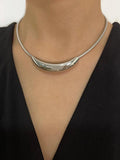 Peri'sbox Snake Chain Choker Necklace for Women