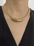 Peri'sbox Snake Chain Choker Necklace for Women