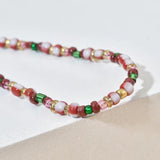 Vintage Style Seed Beads Choker Necklace for Women Summer Jewelry