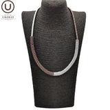 Women Choker Necklace Goth Metal Party Jewelry
