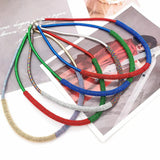 Women Choker Necklace Goth Metal Party Jewelry