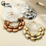Colorful Resin Bead Choker Necklace Set