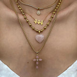 Uworld Romantic Heart Pendant Necklace for Women