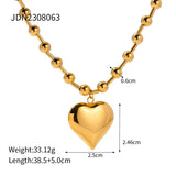 Uworld Romantic Heart Pendant Necklace for Women