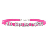 Sexy Bad Words All Holes Open Letters Choker Necklace