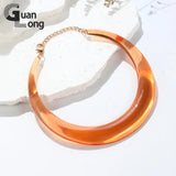 Round Collar Choker Necklace for Women Kpop Goth Party Jewelry