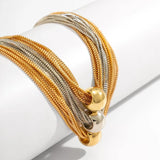 Exaggerated CCB Big Ball Choker Necklace Vintage Chunky Chain
