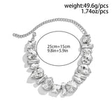 Bling Rhinestone Choker Necklace for Women