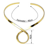 Unique Alloy Choker Necklace For Women Torques Bib Collar Necklaces Maxi Jewelry