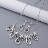 Zircon Snake Chain Enamel Necklace Vintage Pendants for Women