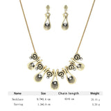 Zircon Snake Chain Enamel Necklace Vintage Pendants for Women