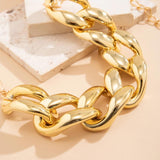 Acrylic Geometric O-chain Choker Necklace Punk