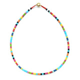 Boho Snap Button Choker Rope Collar Chain Necklace