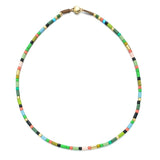 Boho Snap Button Choker Rope Collar Chain Necklace