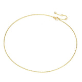 Double Layer Choker Necklaces Stainless Steel