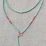 Boho Long Pendant Necklace Summer Ethnic Accessories
