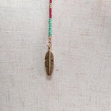 Boho Long Pendant Necklace Summer Ethnic Accessories
